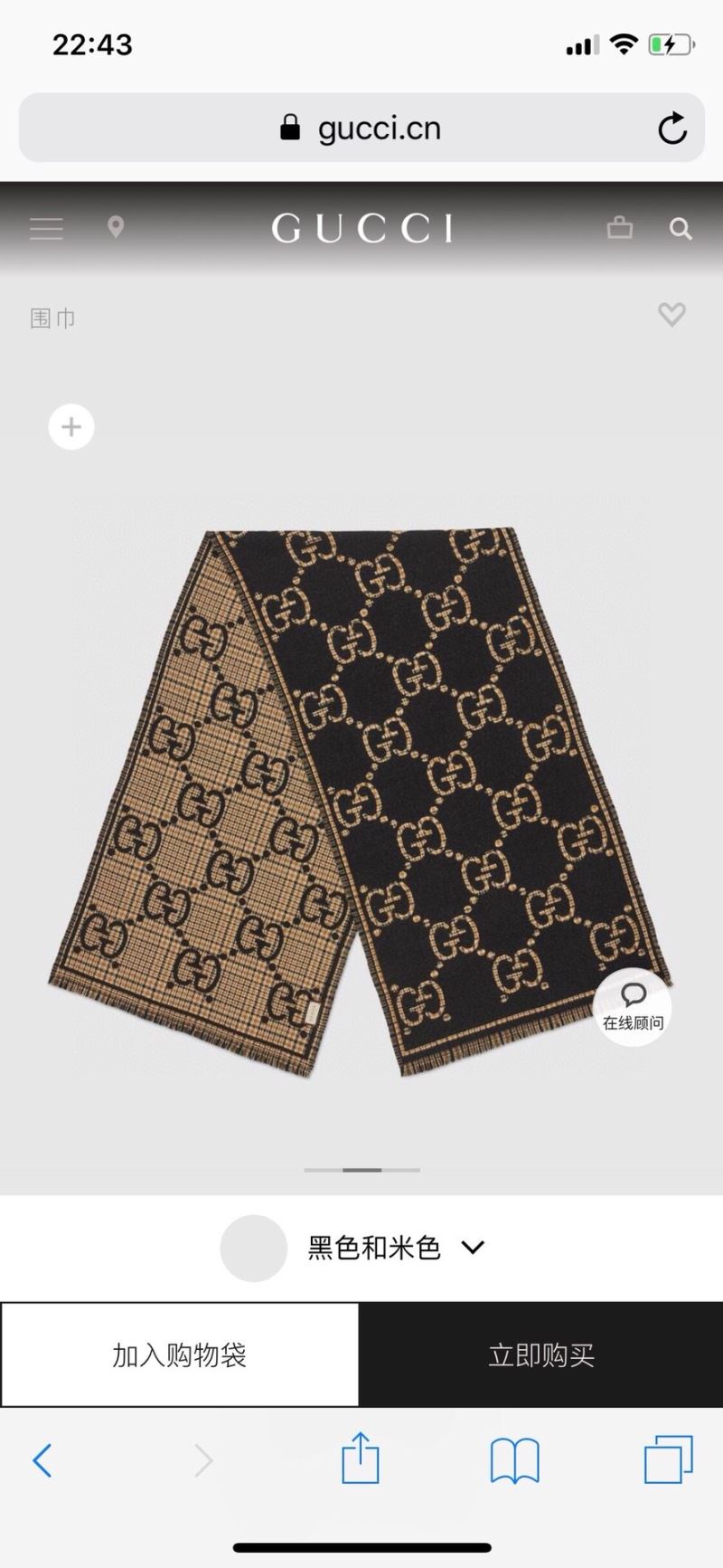 Gucci Scarf